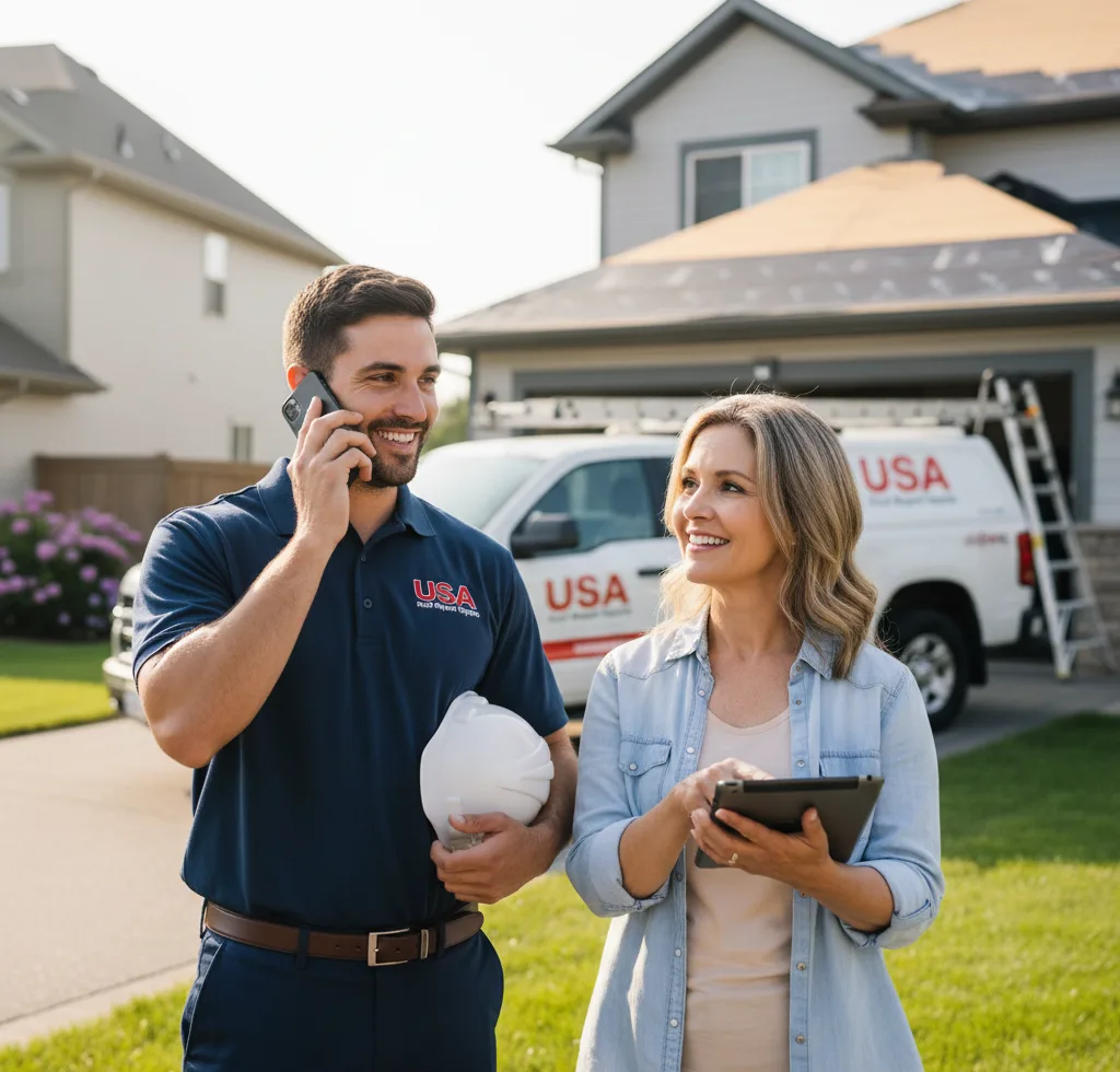 USA Roof Repair Experts customer support in Rapid River